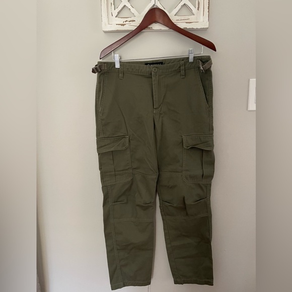 Empyre Orders Cargo Pants In Olive Green Size 32 - Picture 2 of 16